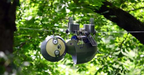 SlothBot Solar Powered Hyper Efficient Robot