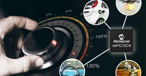 New Digital Signal Controller (DSC) Accelerates DSP Performance for Time-Critical Control Applications