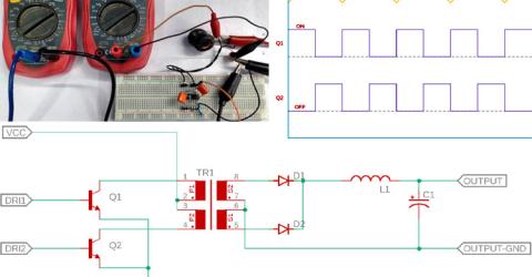 Push Pull Converter – Basic Theory, Construction, and Demonstration