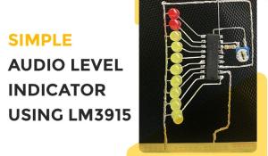 Simple Audio Level Indicator