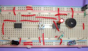 IR Based Security Alarm Circuit