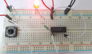 Schmitt Trigger Gate Circuit