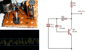 Simple White Noise Generator Circuit