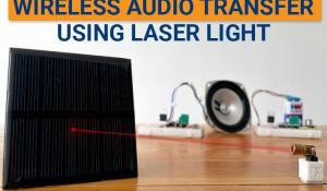 Wireless Audio Transfer Using LASER Light 