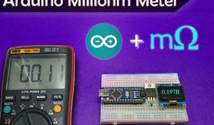 Arduino Based Low Resistance Meter