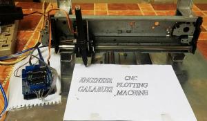 DIY Arduino based Simple CNC Plotter Machine