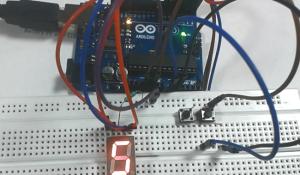 Digital Dice using Arduino