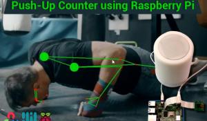  Push-Up Counter using Raspberry Pi 4