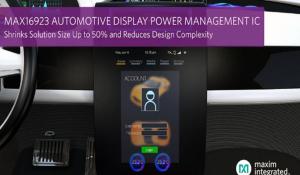 Automotive Display Power Management IC