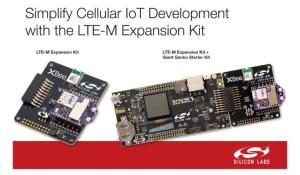 LTE-M Expansion Kit for Low-Power Cellular IoT Applications