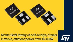 MasterGaN Integrated Half-Bridge Drivers