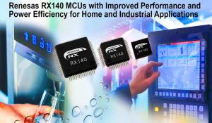 RX140 Microcontrollers from Renesas Electronics 