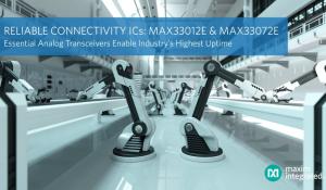 Maxim Integrated’s Essential Analog Transceivers